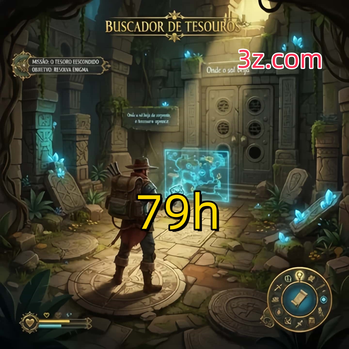 79h: Jogos de Caça-Níqueis-Altas Recompensas, Roleta-Velocidade, Blackjack-Desafios Máximos